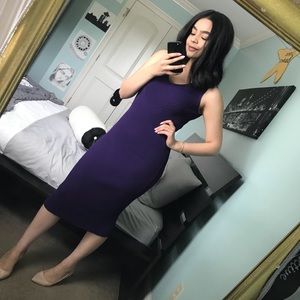 Purple Michael Kors dress